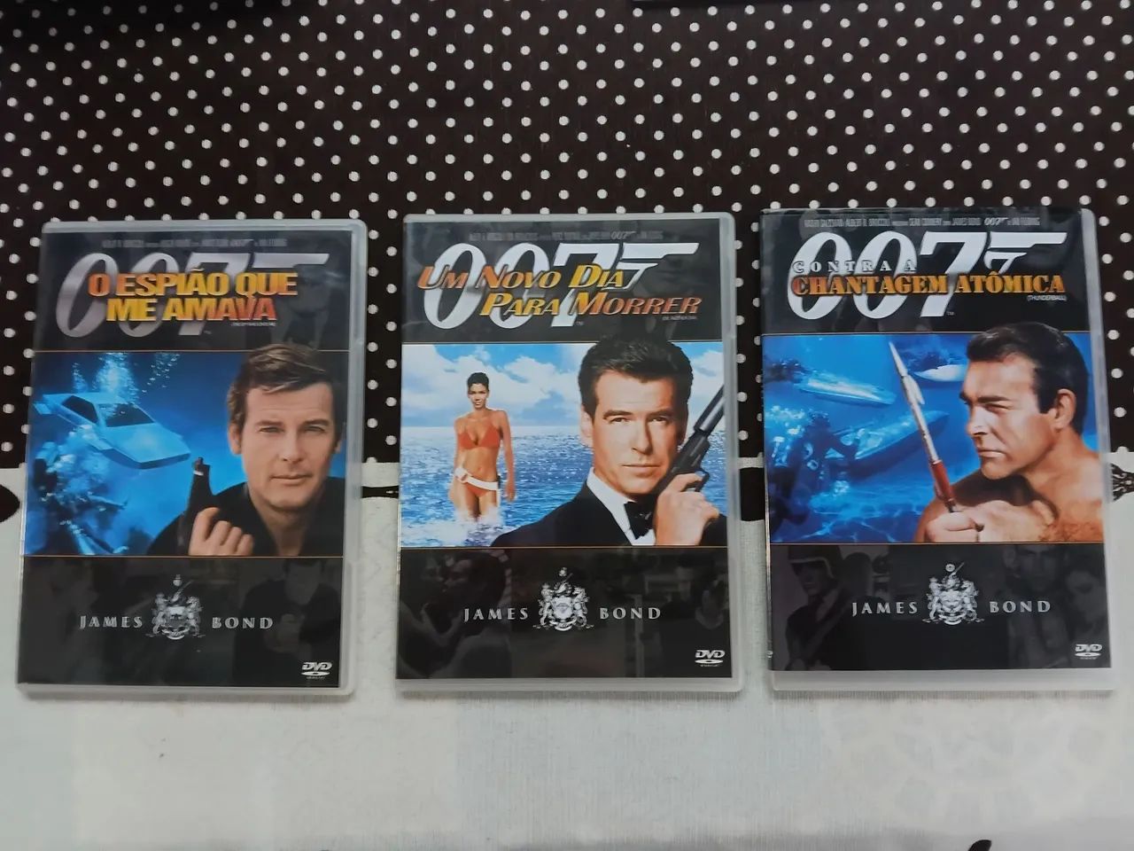 DVDs filmes 007 James bond