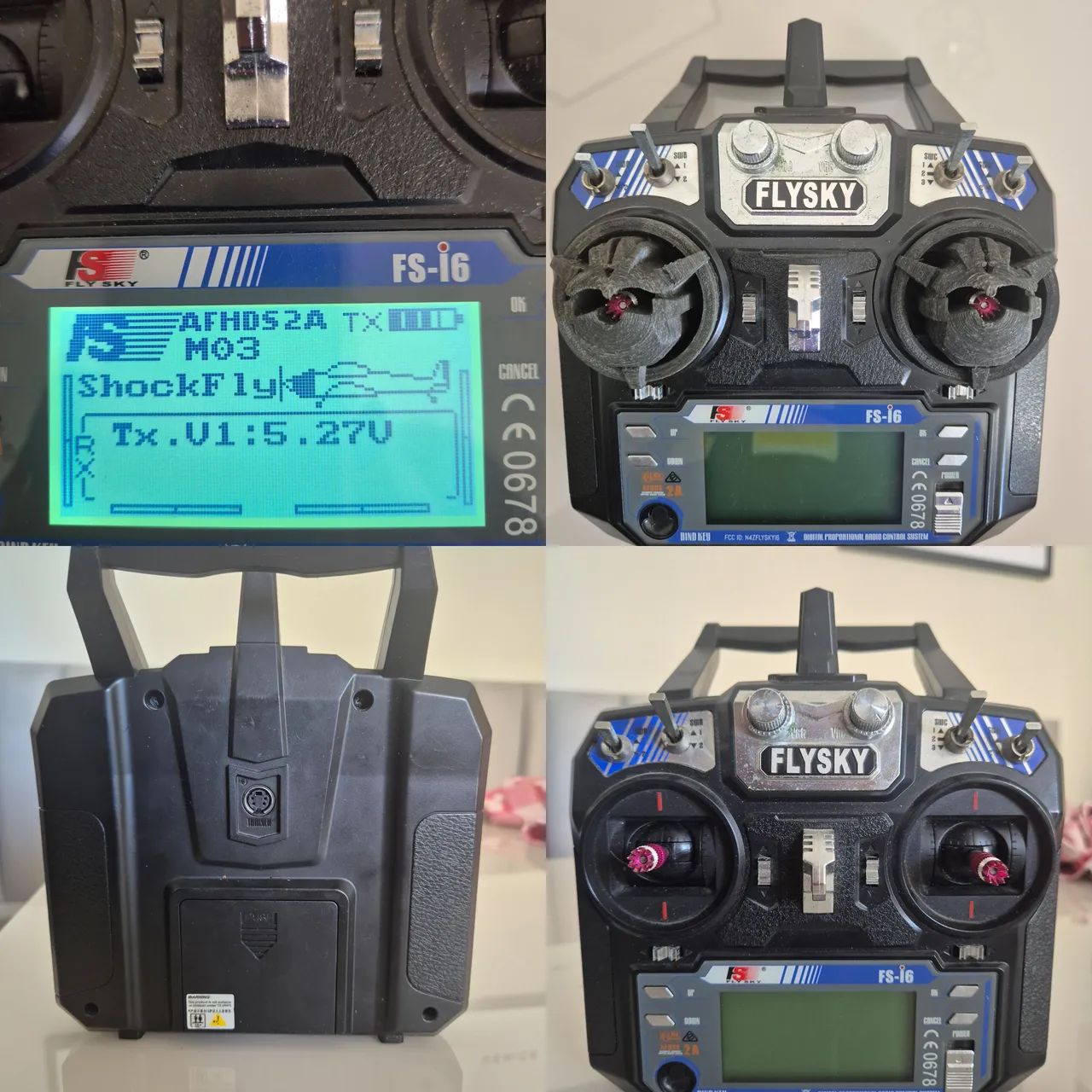 Radio FlySky - FS6i - Perfeitas Condições - Foto 4