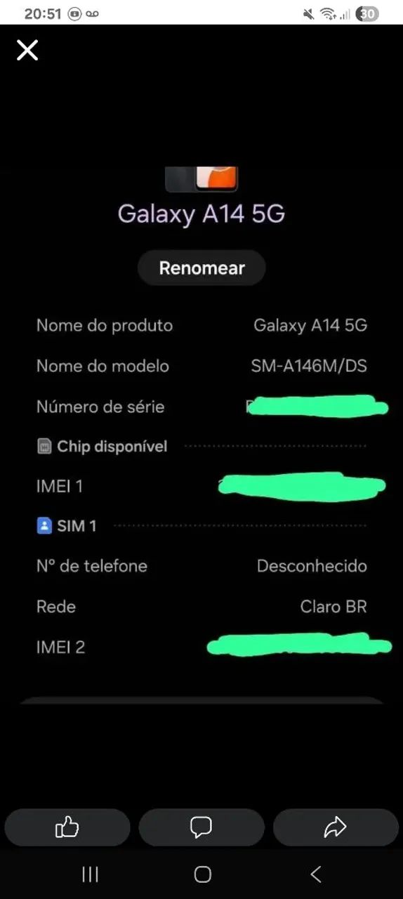 Celular Samsung A14 5G - Foto 3