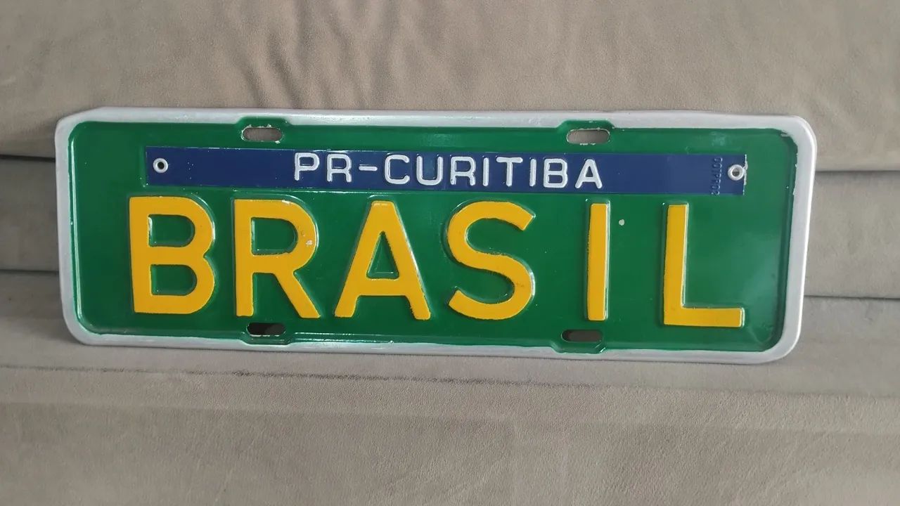 Uma linda Placa do Brasil R$:80 Reais  - Foto 5