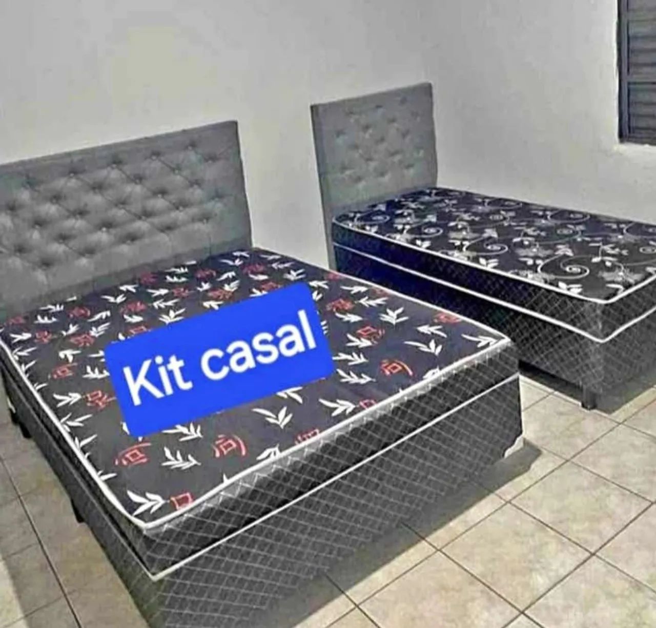 Cama box molas enssacadas  - Foto 4