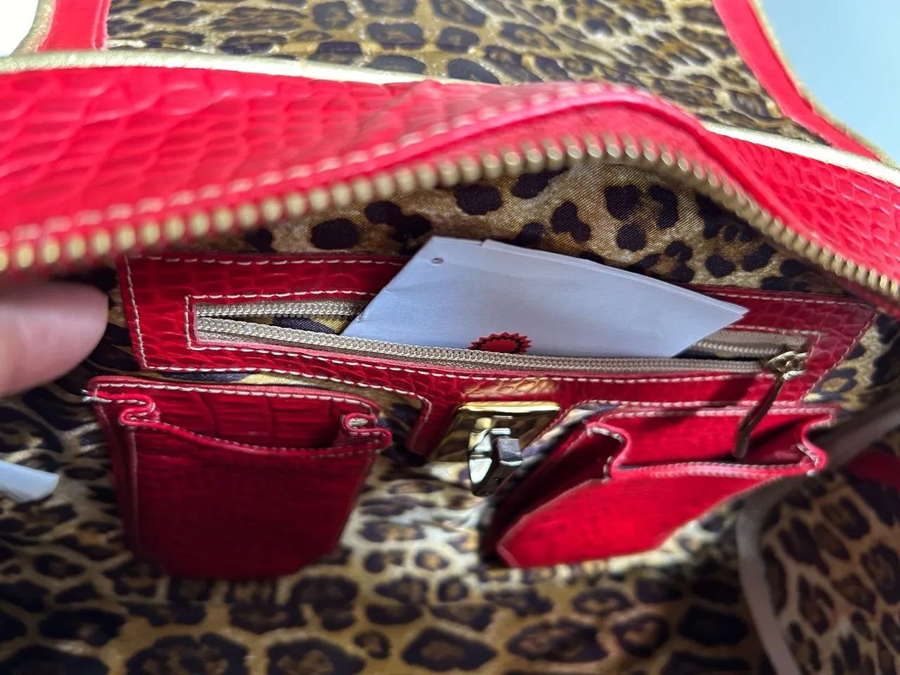 Bolsa Carmen Steffens couro legítimo  - Foto 3