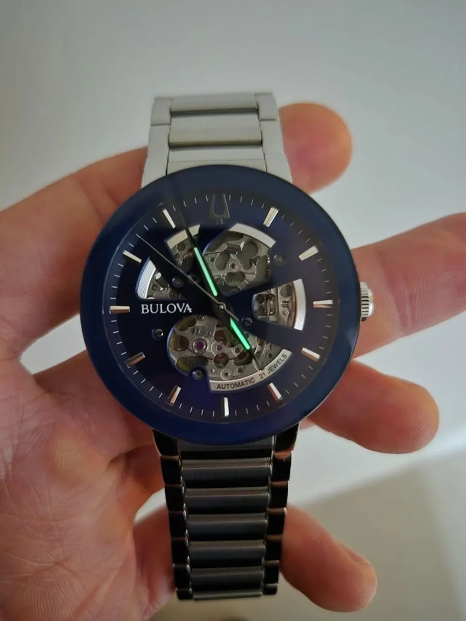 Relógio Bulova Futuro Skeleton 96A204 - Foto 3