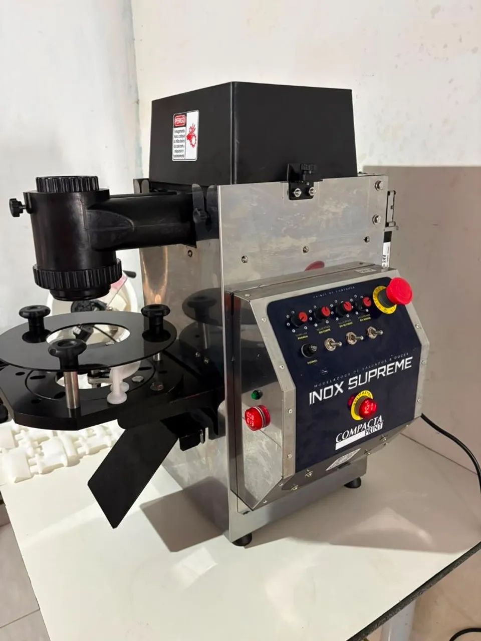 Máquina De Fazer Salgados De 7g A 250g Inox Compacta Print