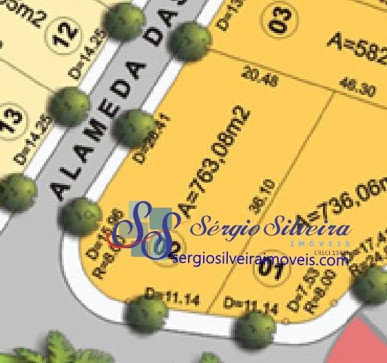 Lote amplo de esquina com 763,08m² no Eusébio - Foto 4