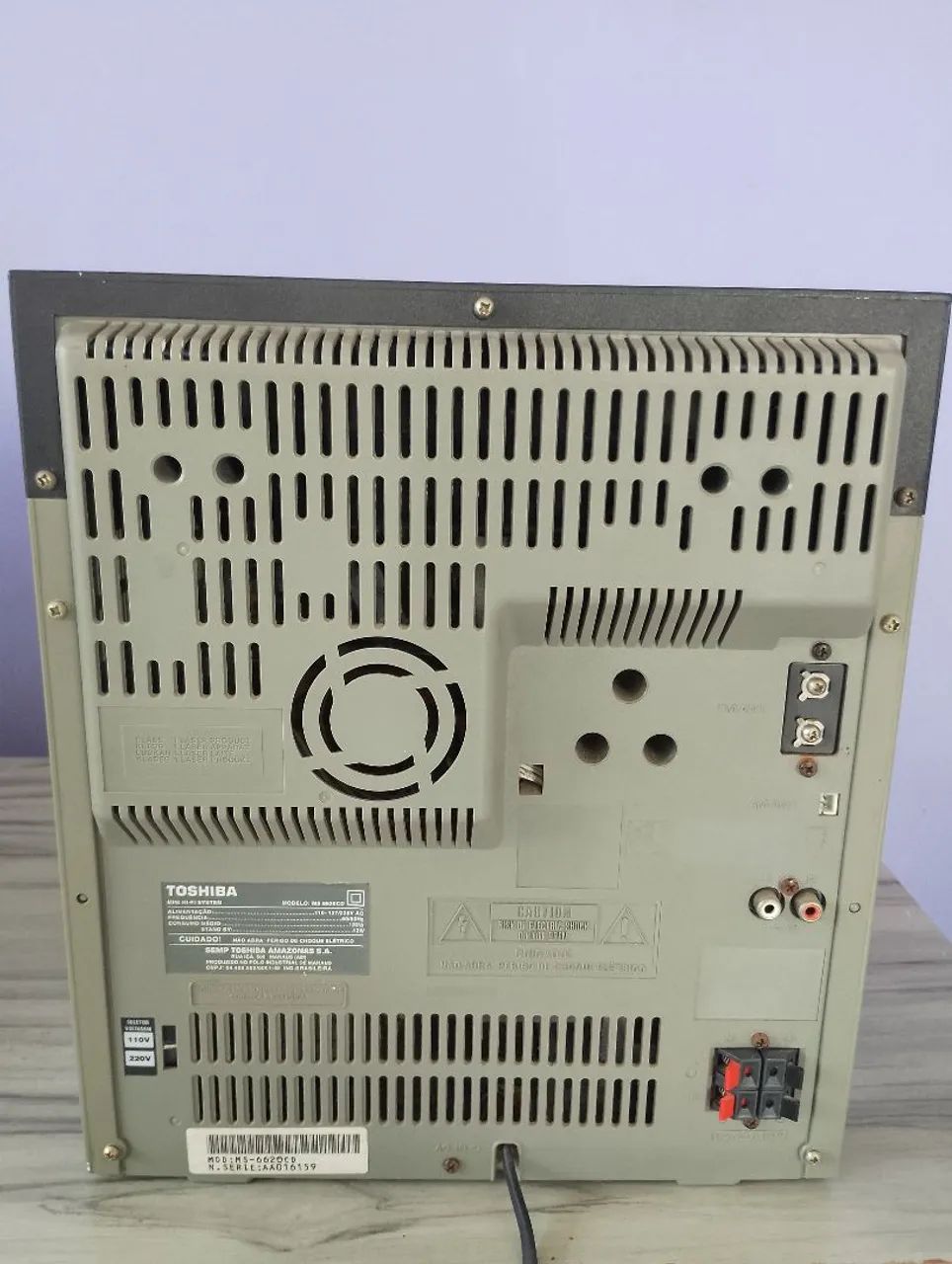 MINI SYSTEN TOSHIBA SÓ A CENTRAL  - Foto 2