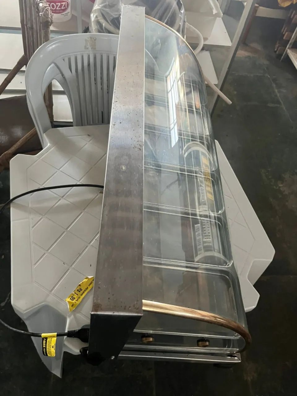 Estufa Vitrine Para Salgados Dupla Expositor 12 Bandejas 220v - Foto 3