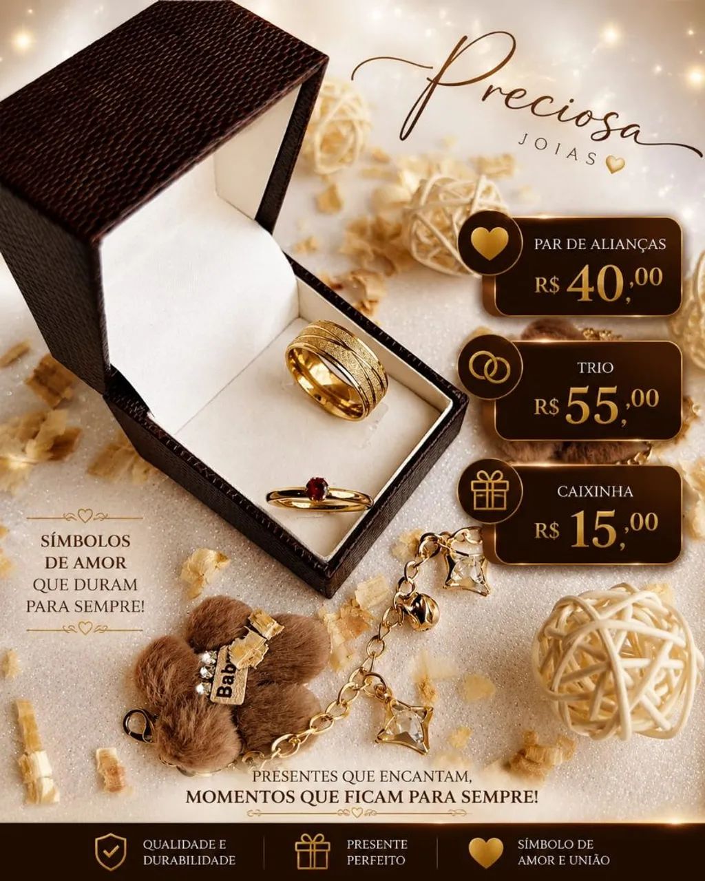 Alianças de casamento  - Foto 5