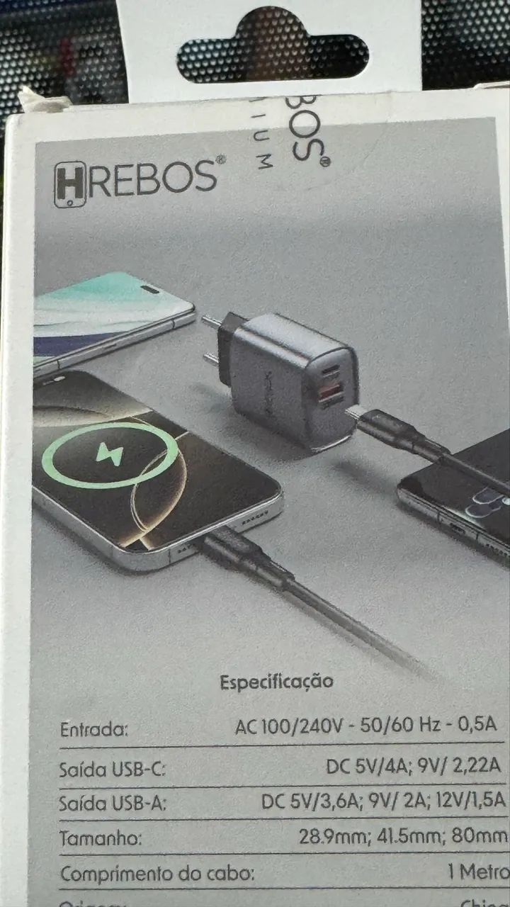 Kit carregador turbo 20W para iPhone  - Foto 2