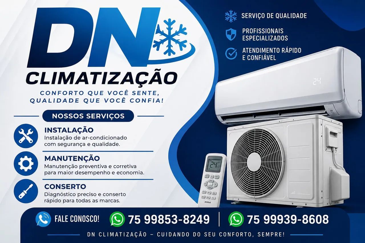 Serviços em ar-codicionado