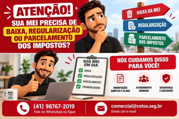 Contabilidade MEI, Regularização, Fechamento, Baixa, Parcelamento - Foto 3