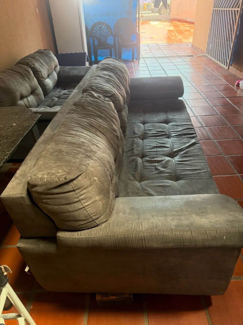 Vendo Estofado 3 e 2 Lugares  - Foto 3