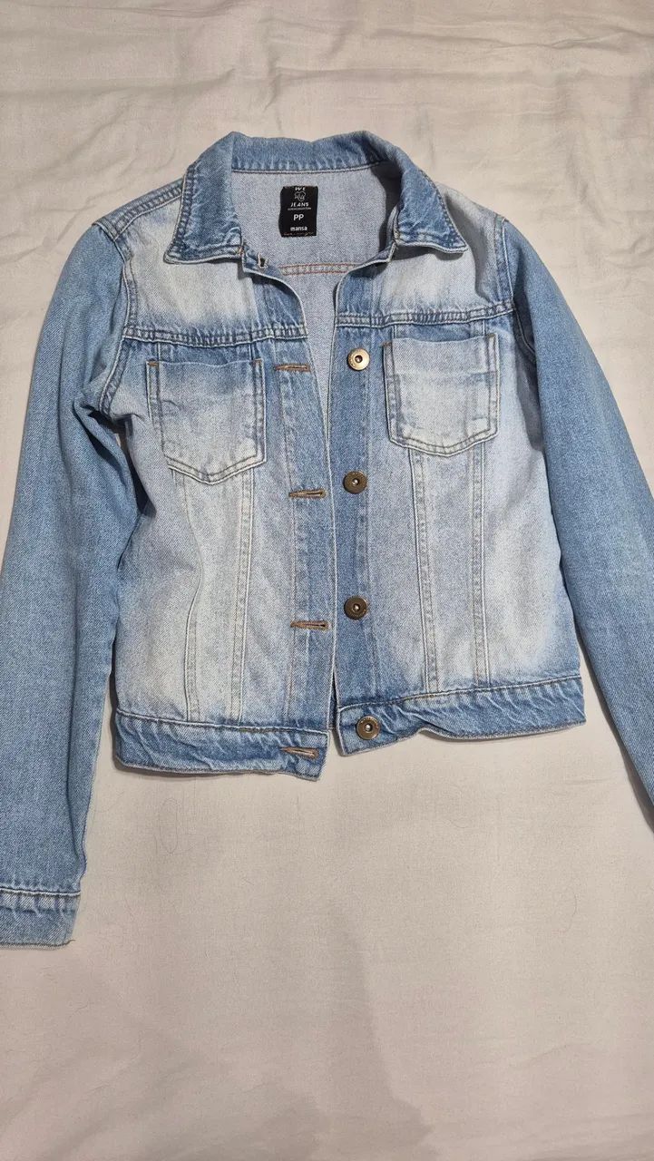 Jaqueta jeans Marisa 