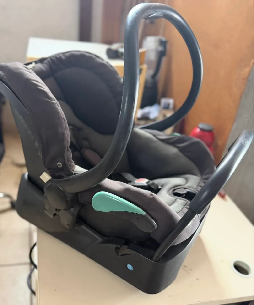 Bebê conforto streety fix usado barato com detalhes de uso  - Foto 2