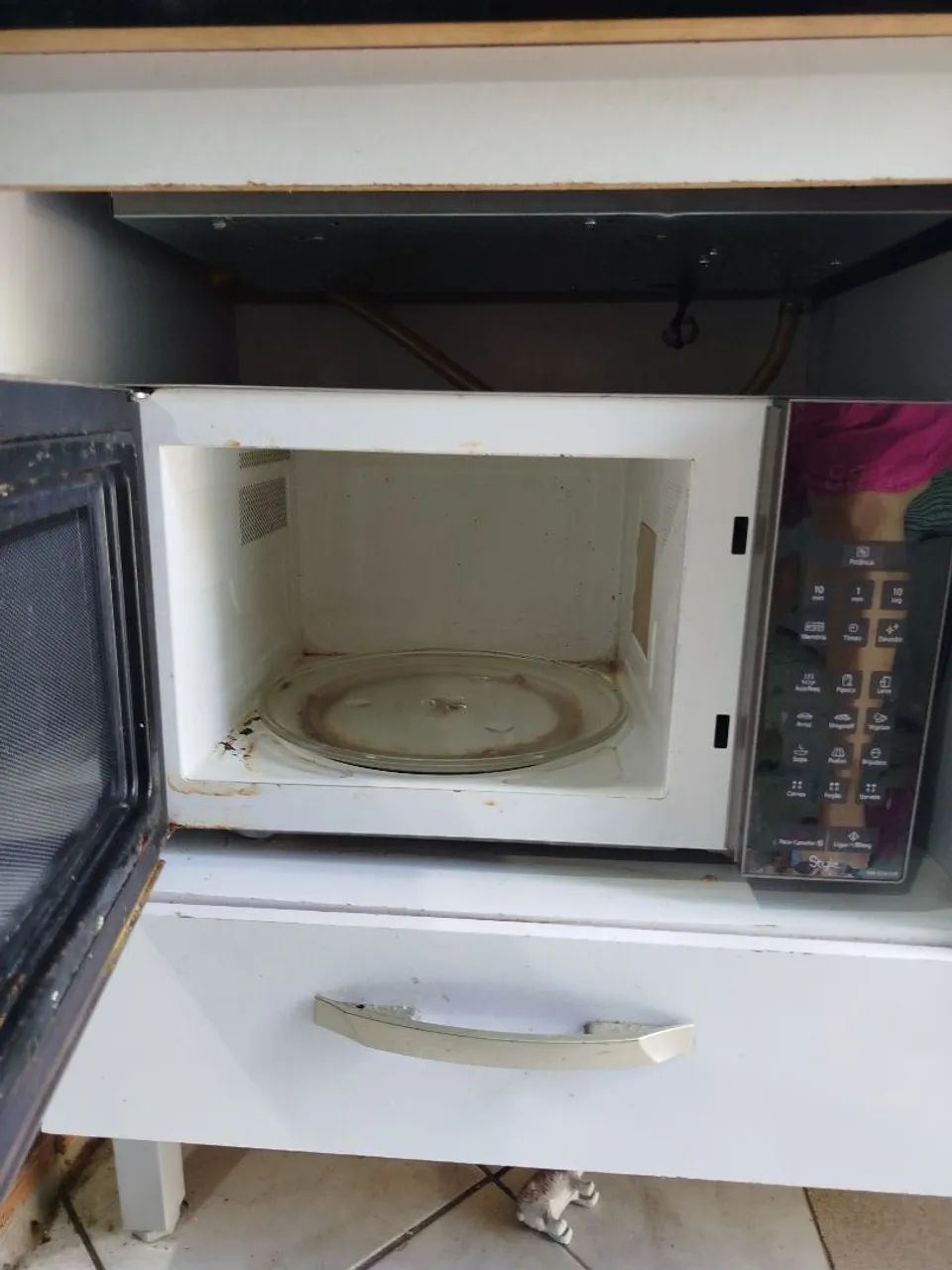 Microondas Panasonic Espelhado 34L  - Foto 3