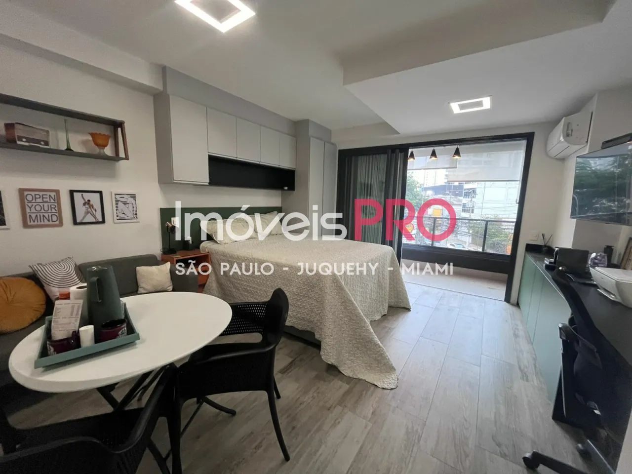 Studio Moema Índios novíssimo 38 m² mobiliado - Foto 2