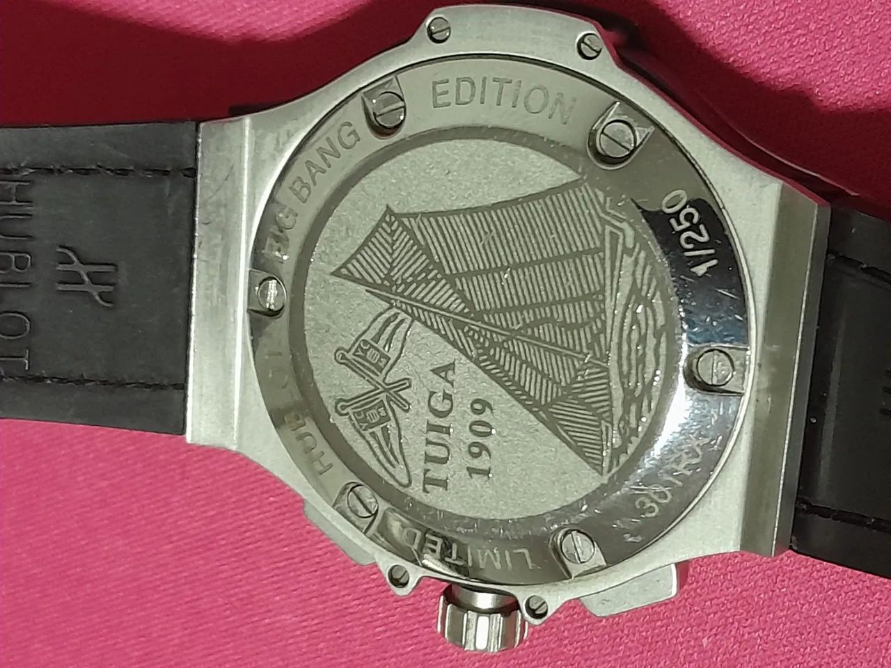 Relógio Quartz Hublot Geneve  - Foto 3