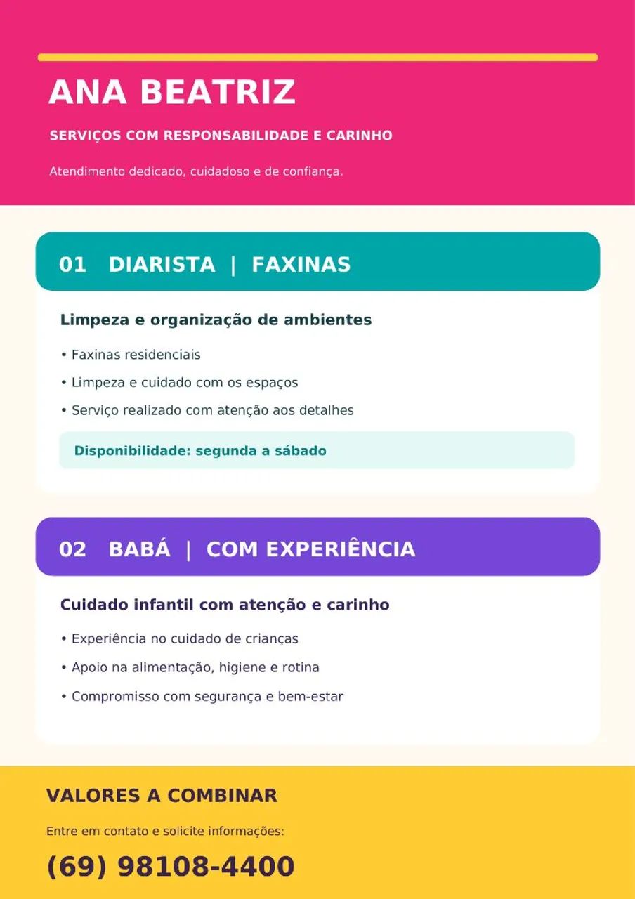 Diarista/ babá  - Foto 2