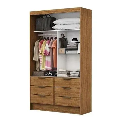 Oferta! Guarda Roupa Sevilha Cinamomo - Foto 2