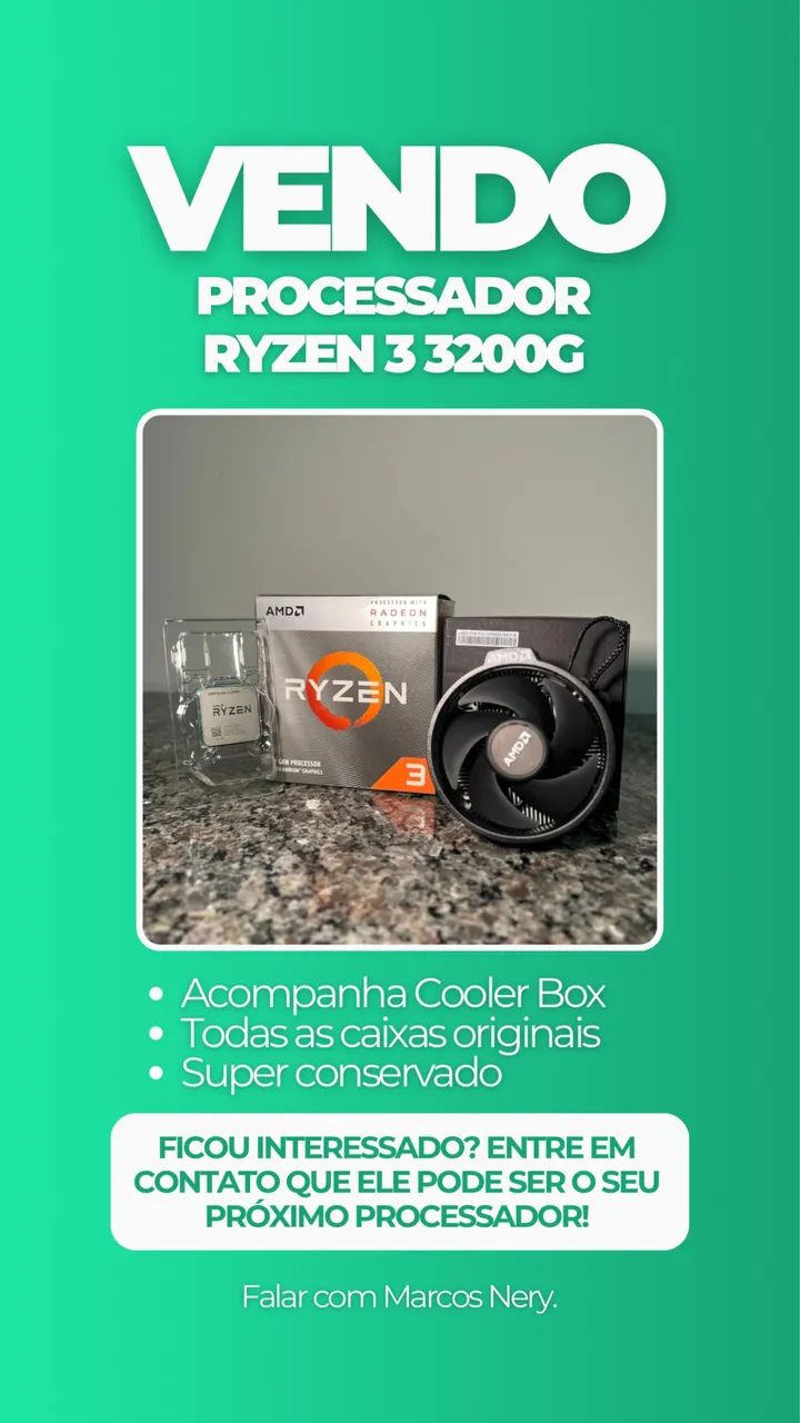 Processador Ryzen 3 3200G - Foto 4