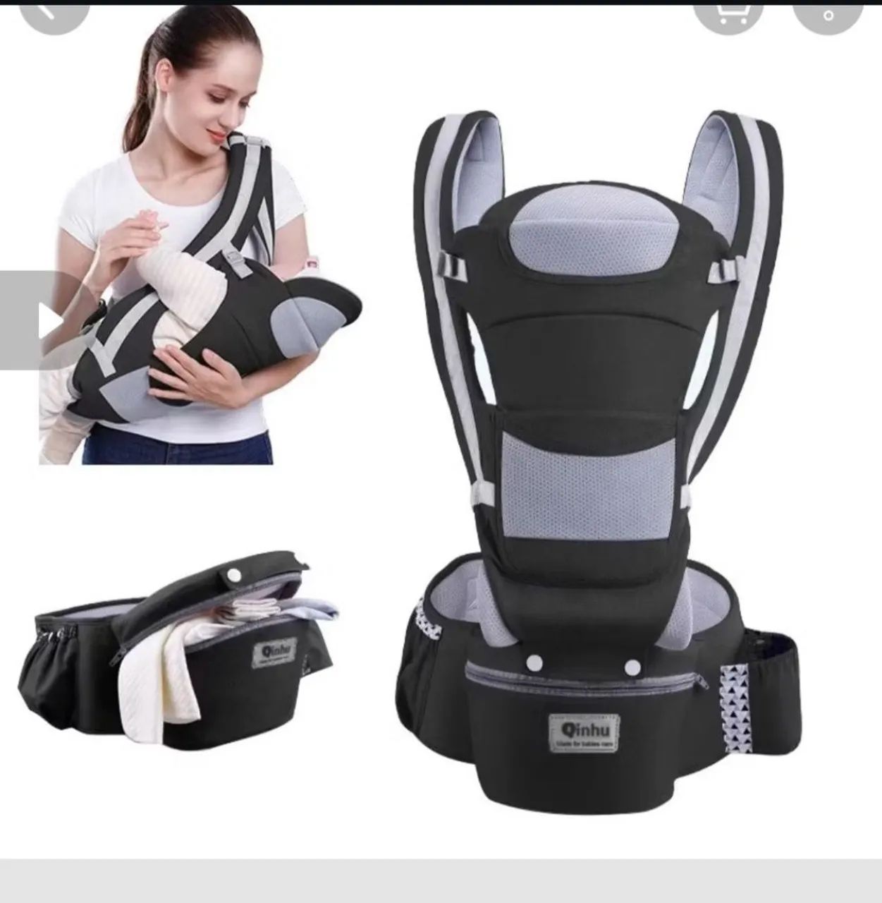 canguru de bebe 0a25kg 