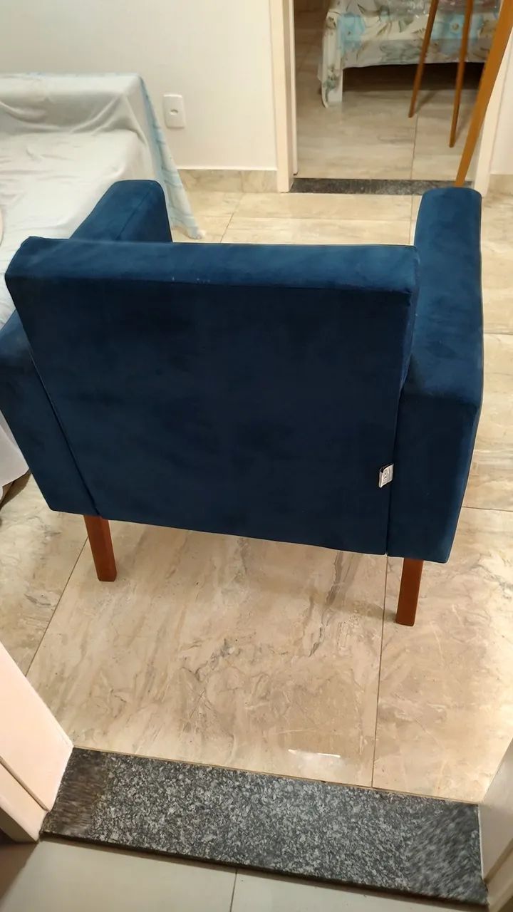 Belíssima poltrona designer luxo - Foto 3
