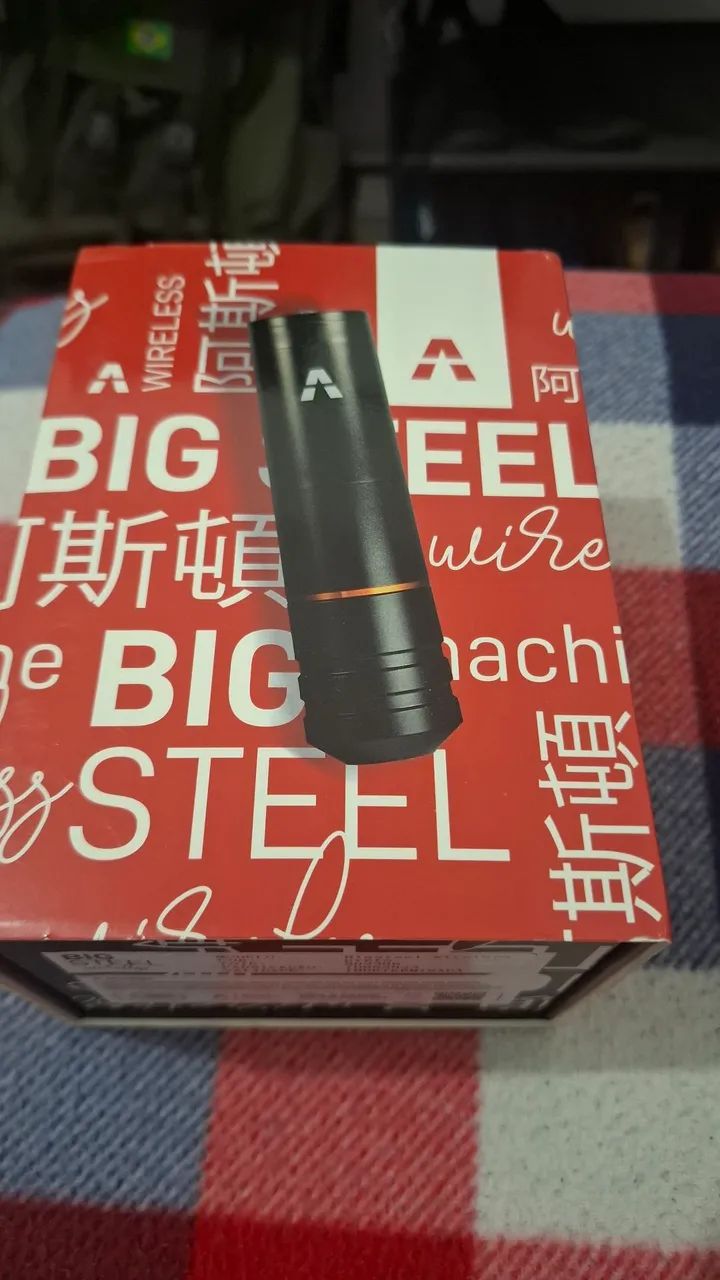 Maquina de Tatuagem Aston Big Steel Wireless - Foto 4