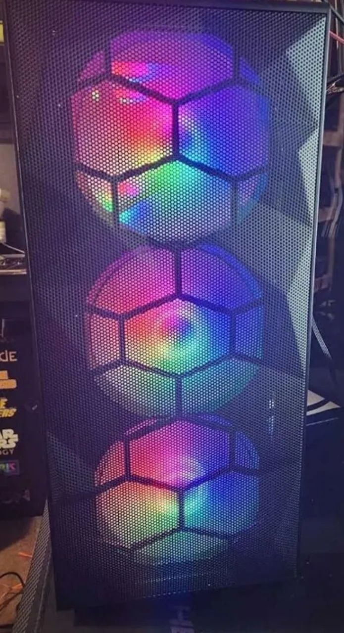PARCELO! Gabinete Montech X3 MESH com 5 ventoinha - Foto 3