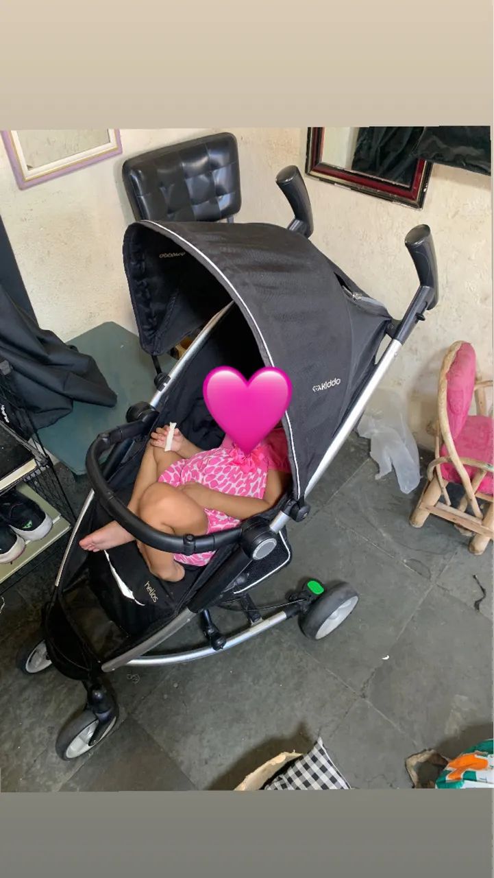 Carrinho de bebê usado  - Foto 2