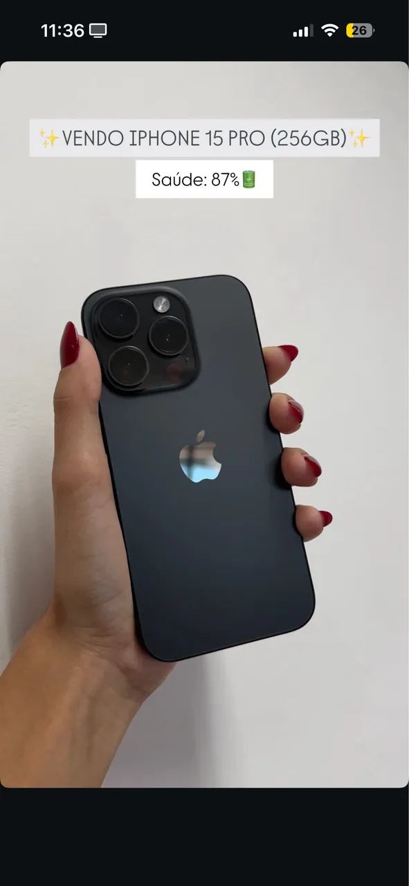 VENDO IPHONE 15 PRO 256GB