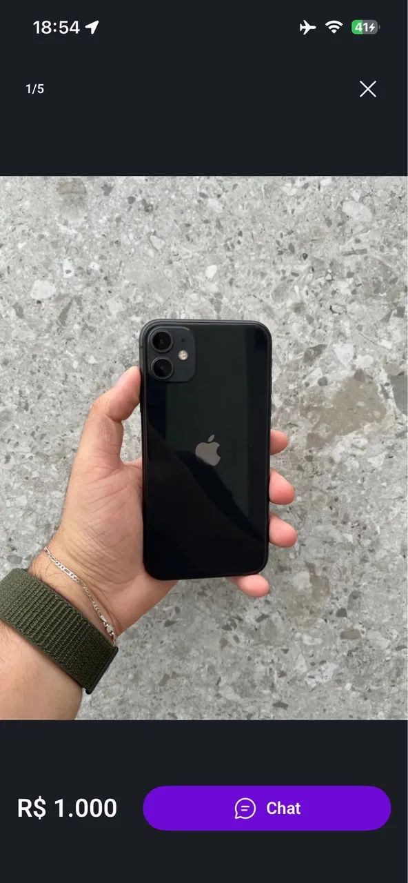 IPHONE 11 ORIGINAL IMPECÁVEL  - Foto 2