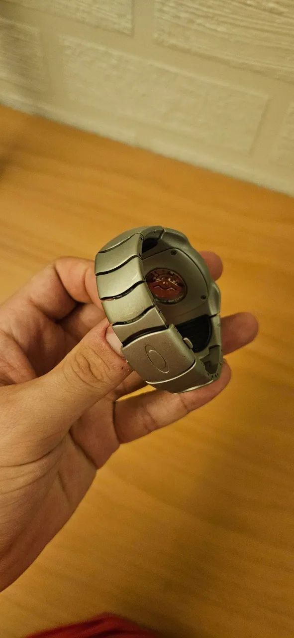 Relogio oakley time bomb red cannon - Foto 3