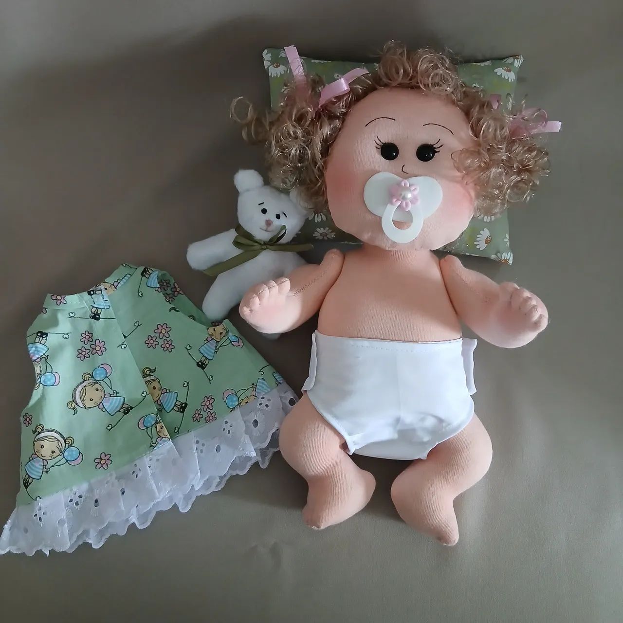 Boneca de pano presentear - Foto 4