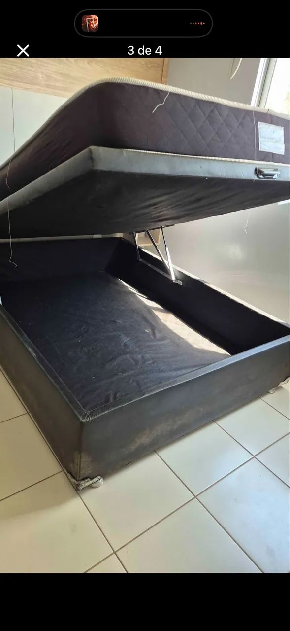 Cama Box Baú Casal - Foto 3