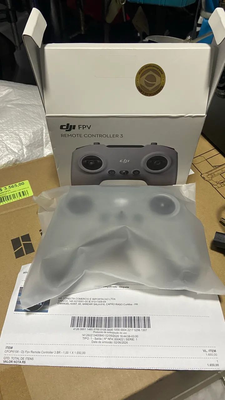Radio DJI FPV3 (novo)
