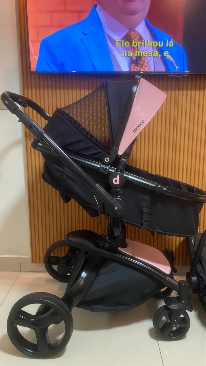 Carrinho de bebê menina Vulkan Dzieco  - Foto 3