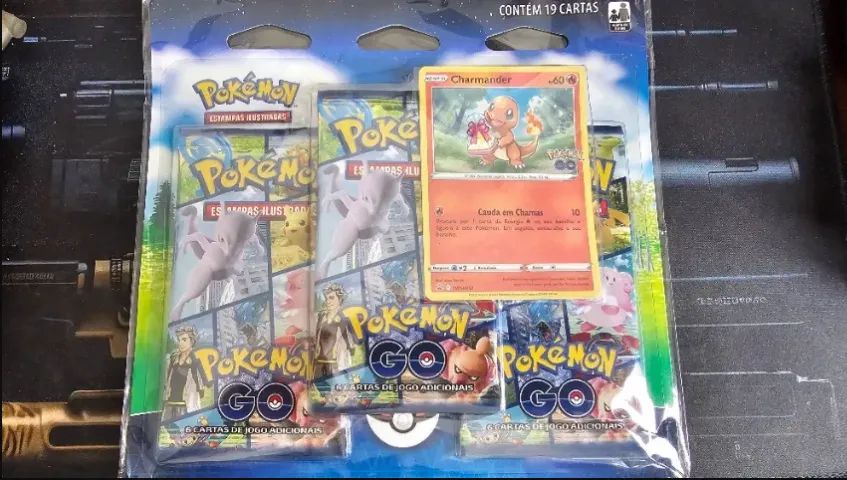 Blister Triplo - Pokémon GO - Charmander