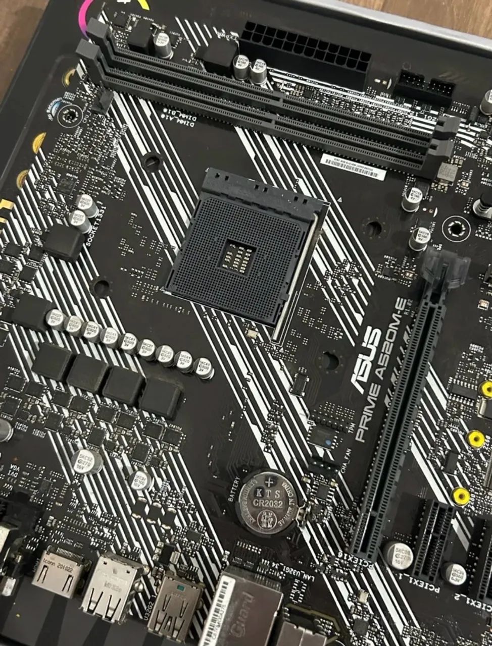 Placa Mãe ASUS A520M-E AM4  - Foto 2