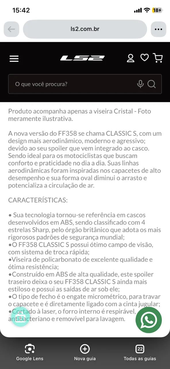 Capacete LS2