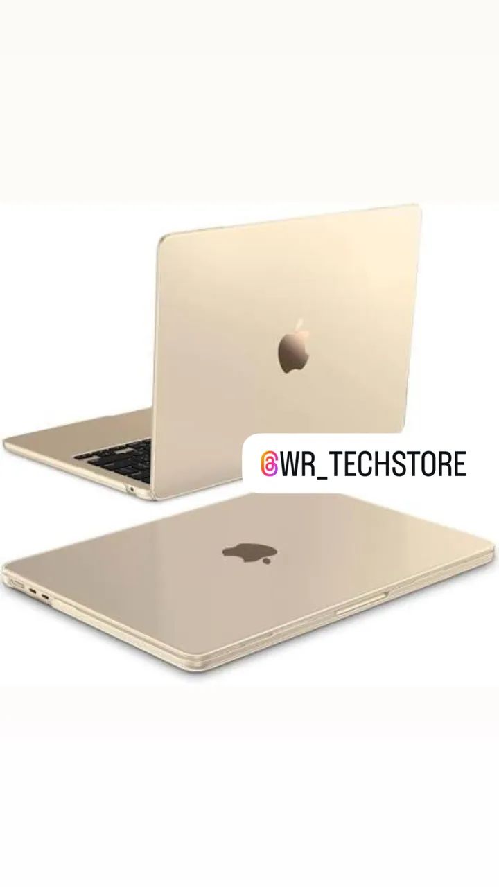 MacBook Air M2 - 13? 16/256GB Cor Starlight | 1 Ano garantia Apple