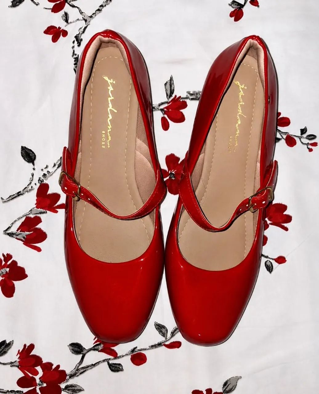Sapatos Vermelhos Mary Jane - Foto 2