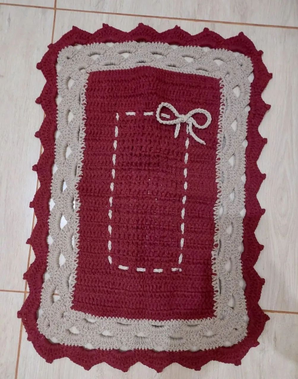 Tapetes de Crochê 