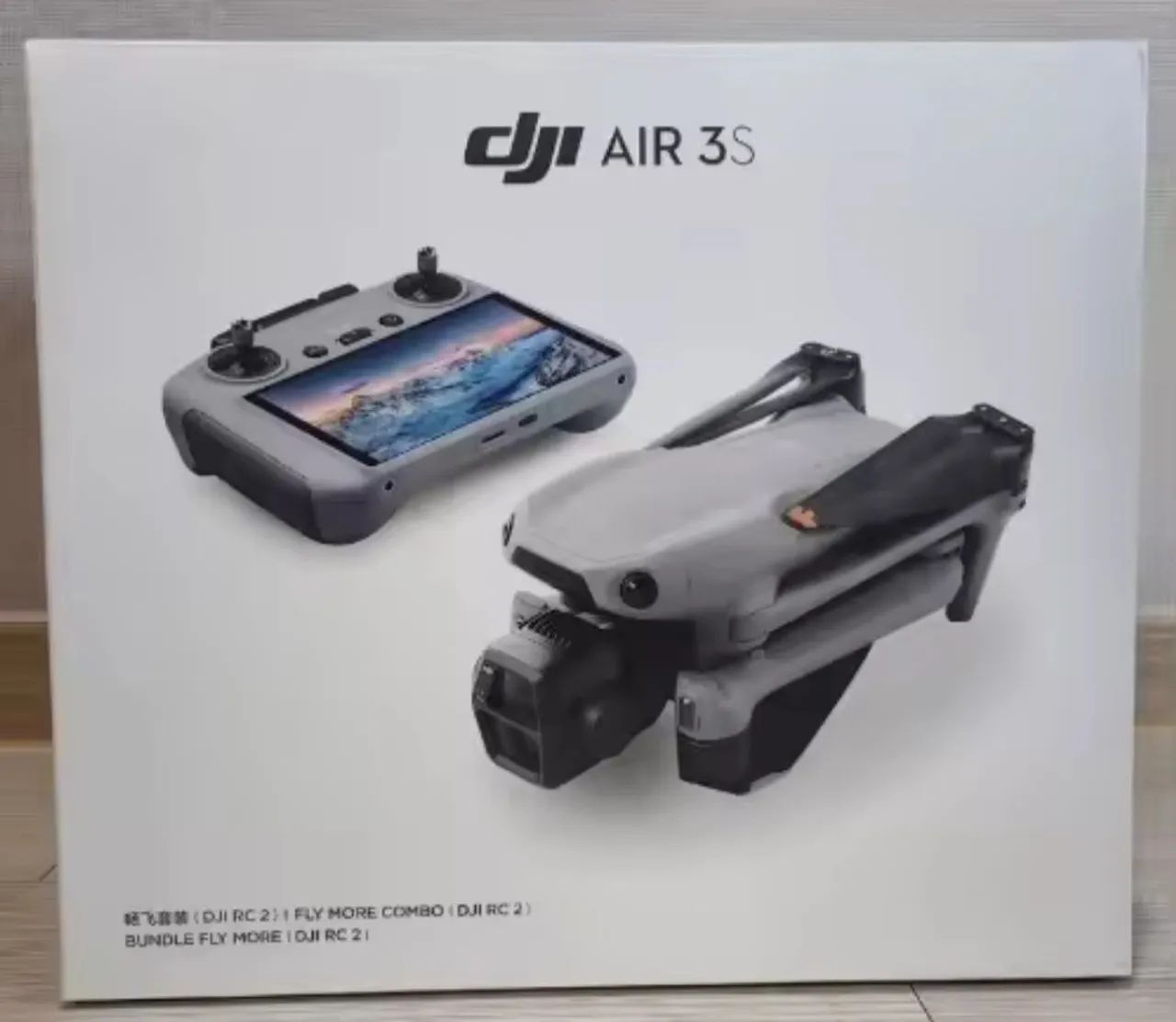 Dji Air 3s com tela combo fly more- Lacrado(ÚLTIMA UNIDADE MENOR PREÇO)