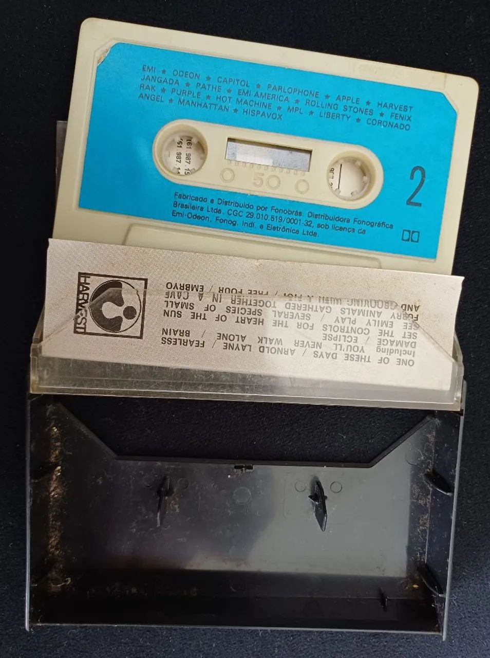 Fita K7 Pink Floyd 1983 Works  - Foto 3