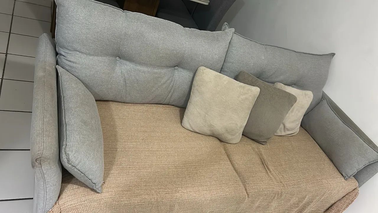Sofá disponível, aceito negociação 