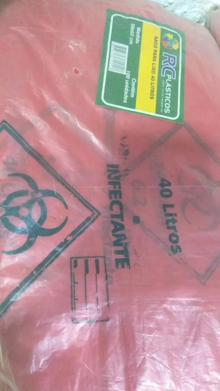 SACO DE LIXO HOSPITALAR / INFECTANTE  - Foto 4