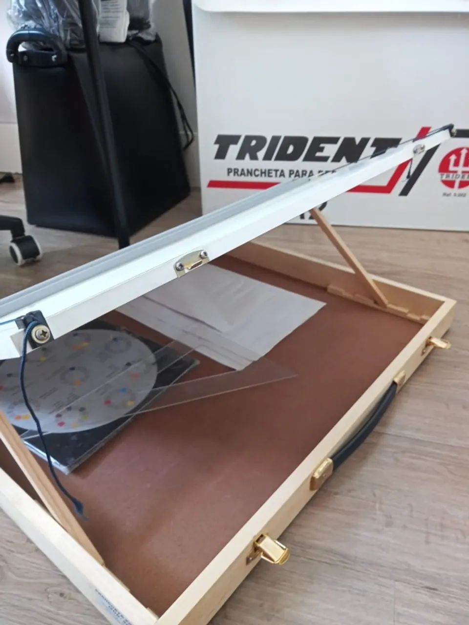Prancheta para desenho A2 Trident - Foto 3