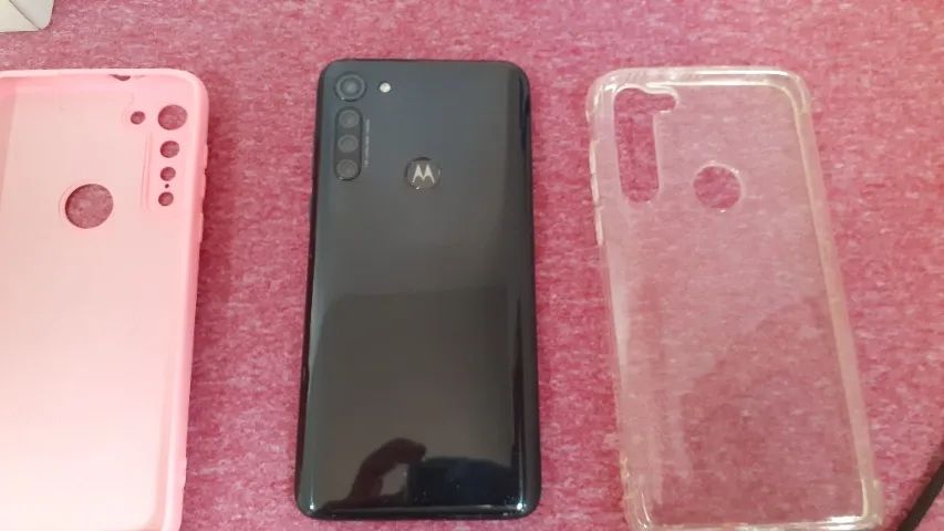 Moto G8 Power 64gb (tela com defeito) - Foto 3