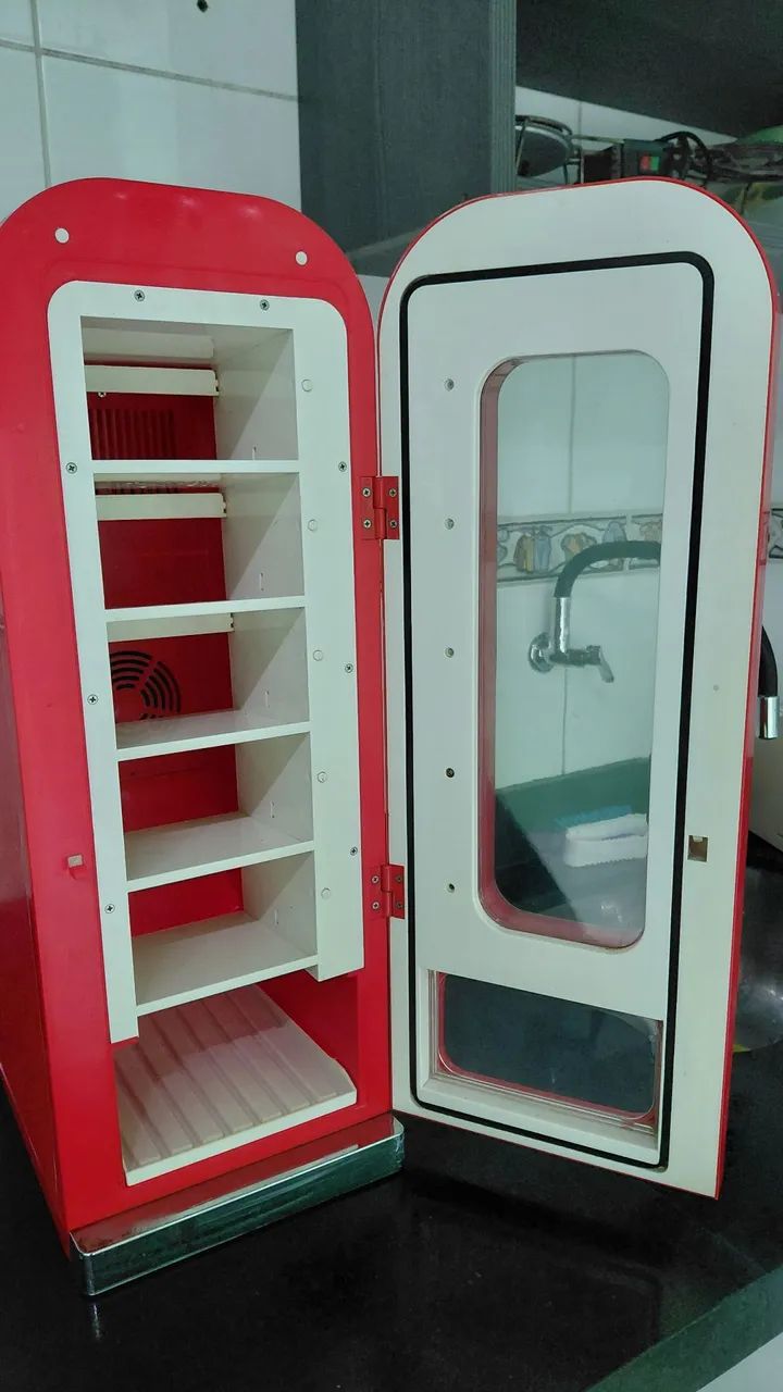 Cooler Coca Cola Vending Retro/decoração - Foto 4