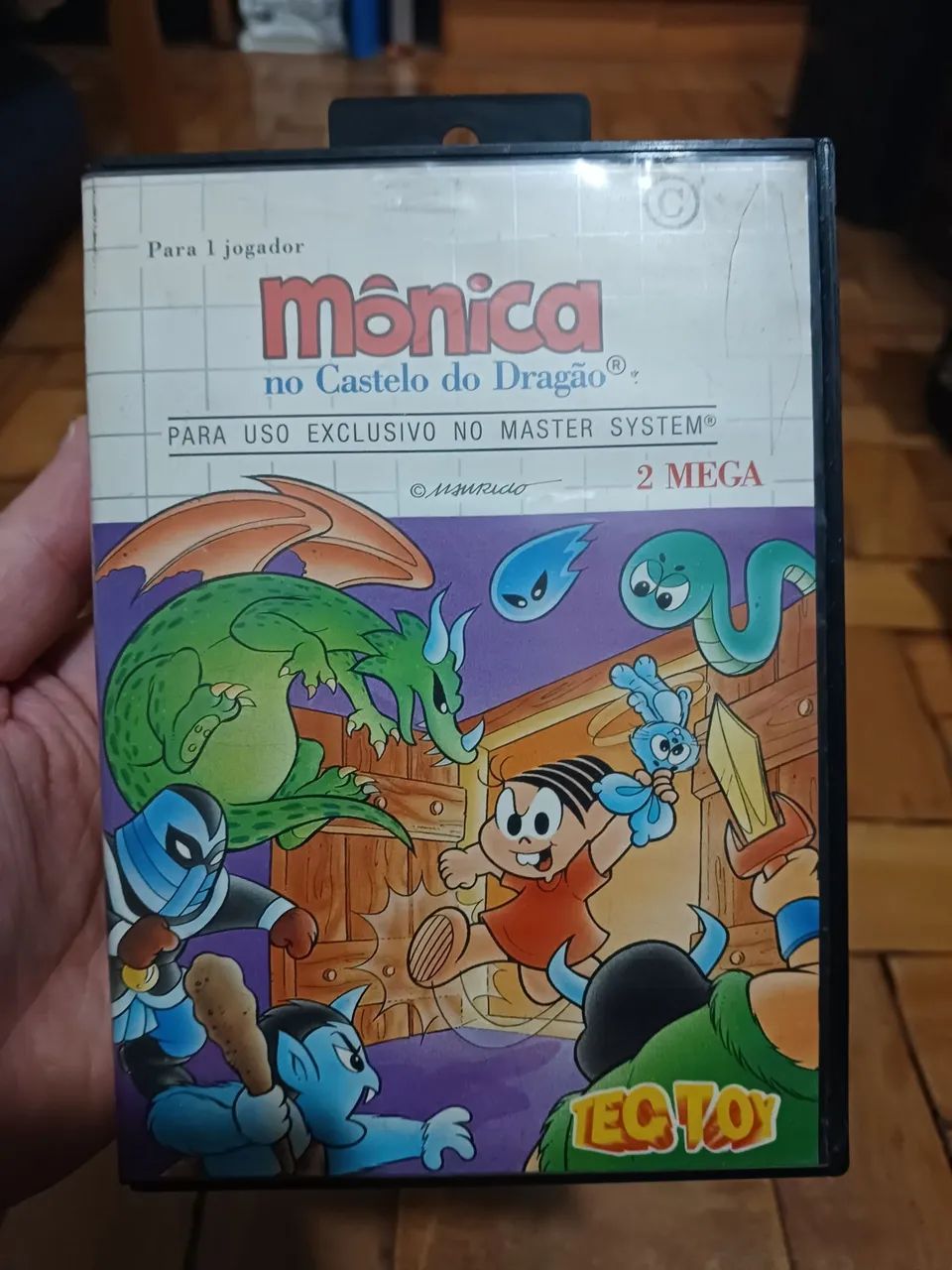 Mônica no Castelo do Dragão - Master System - ÓTIMO ESTADO - com caixa original